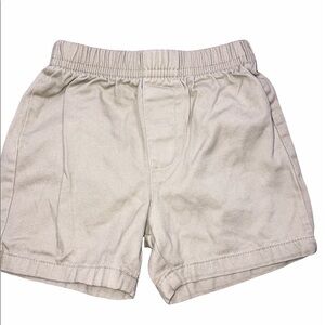 Little boys tan khaki shorts size 0-6 months